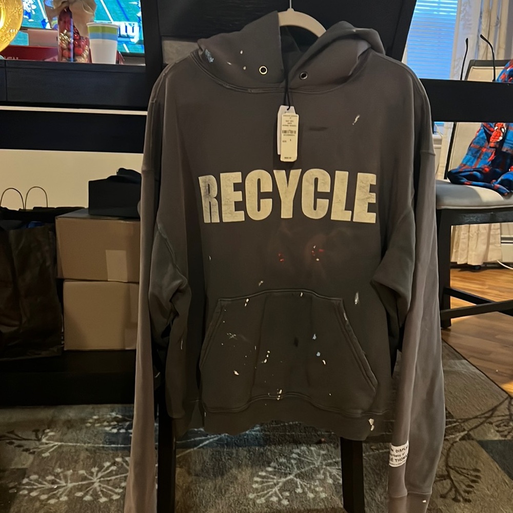 Bergdorf Goodman Gallery Dept washed look hoodie limited edition